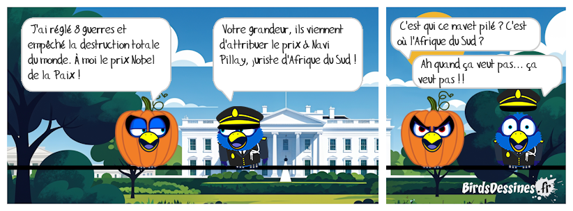 Le Nobel de la Paix encore raté !