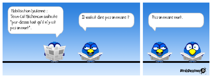 Avec lui on peut s'attendre à tout.