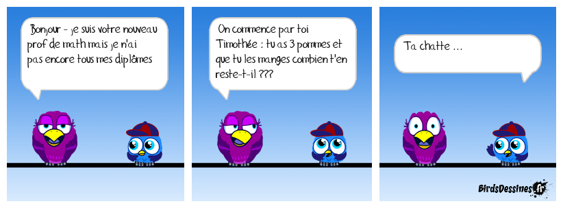 Les nouveaux profs arrivent ...