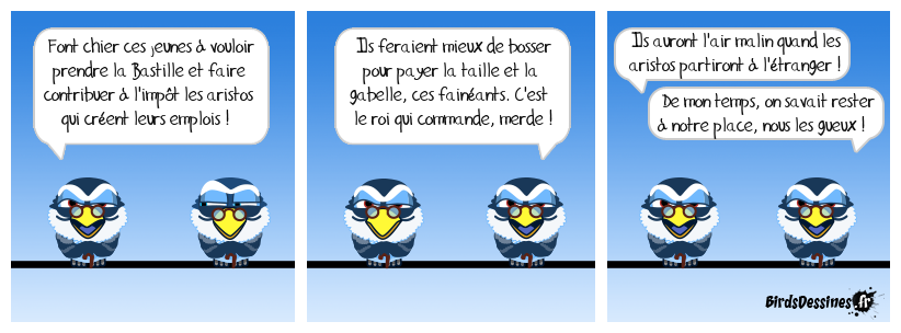 Pendant ce temps, en 1789...