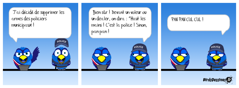 Haut les mains… ou presque !
