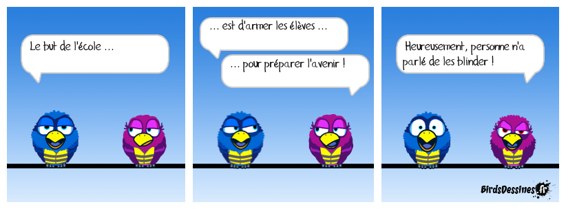 Encore un trou de balle qui a pris ça au pied de la lettre !