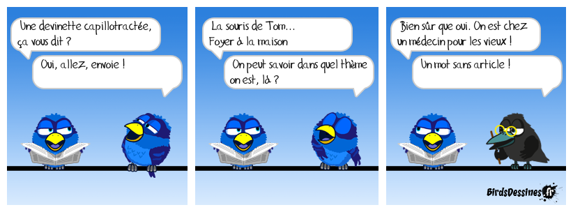 Devinette du jour, Bonjour !