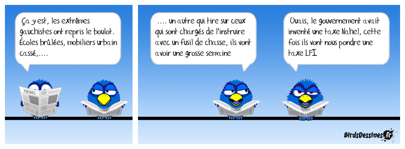 Il va bien falloir trouver des cons pour payer les dégâts !