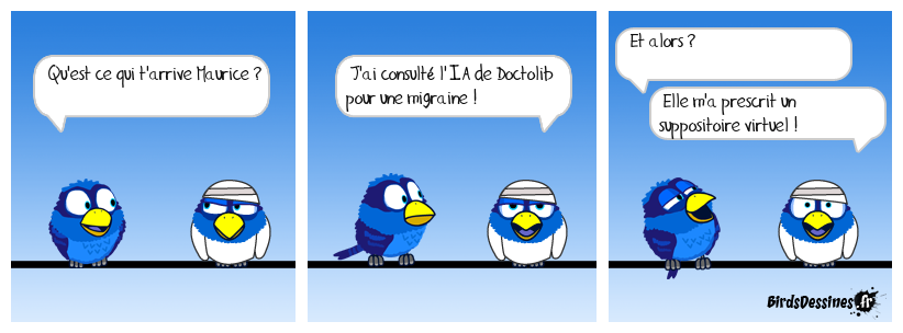J'ai toujours la migraine et en plus j'ai mal au cul !