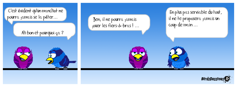 Pas de chocolat...