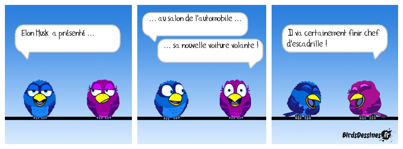 Quand les cons voleront  ....