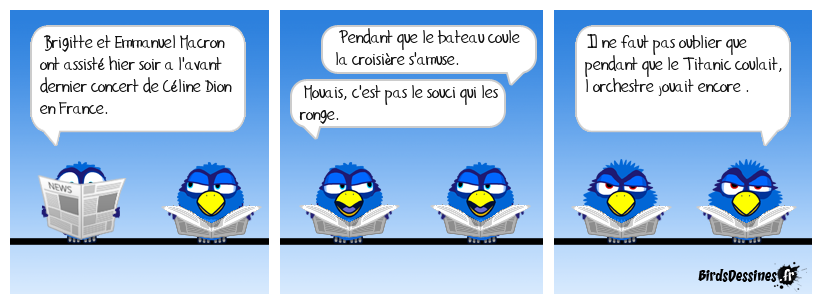 Ben quoi, il faut bien qu'ils samusent !