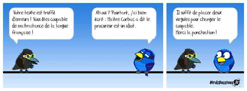 Le duel avec Maître Corbac