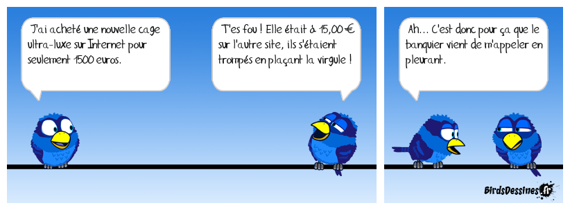 Le prix de la virgule