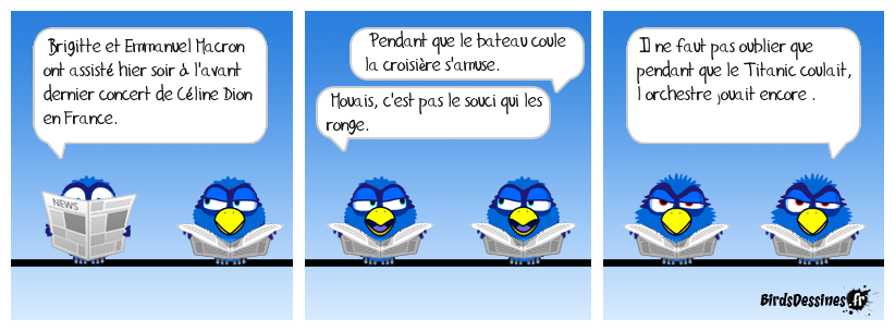 Ben quoi, il faut bien qu'ils samusent !