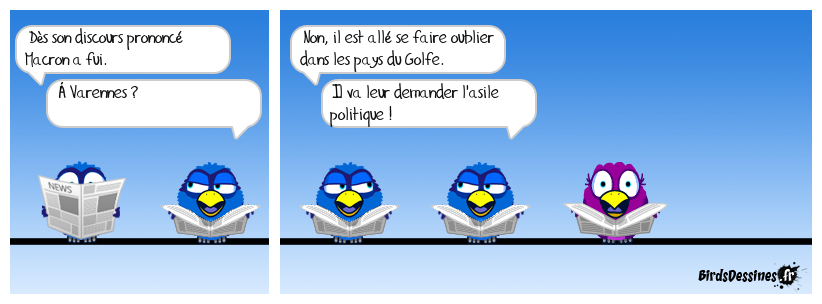 Courage, fuyons !