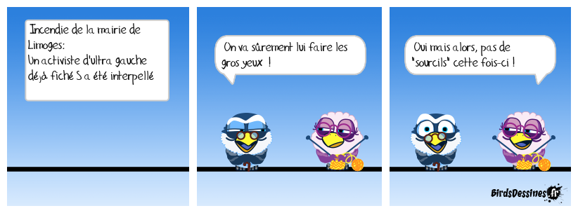 Une punition mais pas de sourcils !