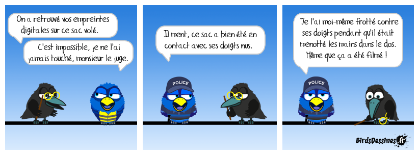 C'est pas bien du tout !
