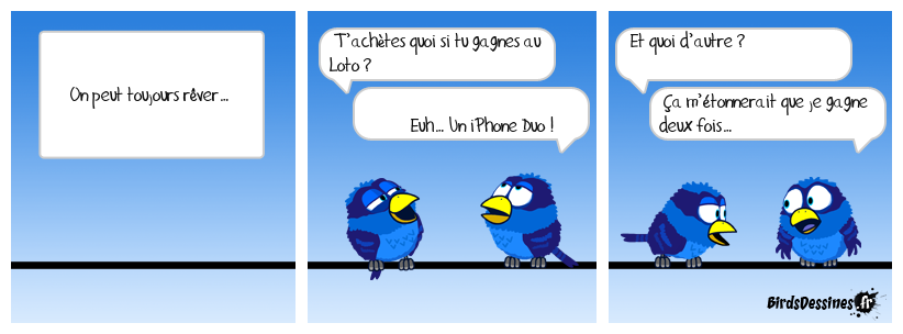 100% des gagnants ont tenté leur chance !