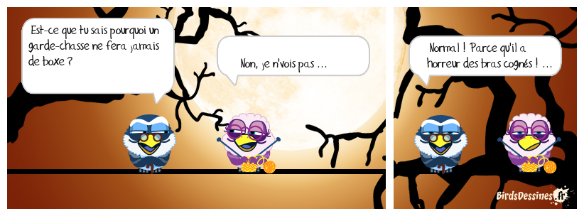 Mme Pipi ... Garde-Chasse ? ...