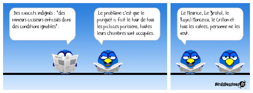 Au moins leurs parents savent où ils se trouvent !