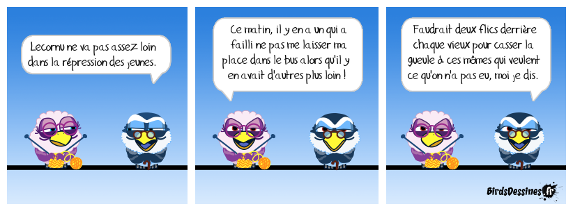 Faudrait pas vieillir. Les vieux grognons