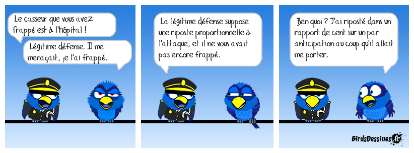 Légitime défonce !
