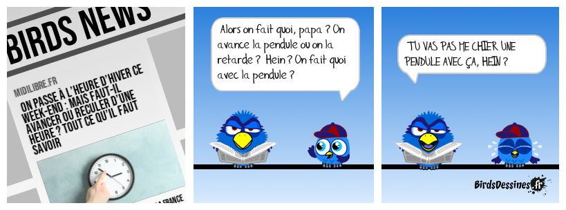 On va pas non plus en faire des caisses (d'horloge)