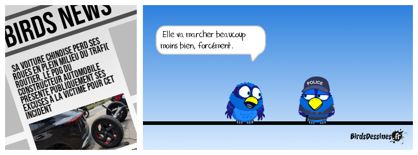 Quand les roues pètent...