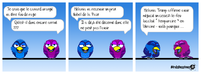 Sacré Donald - toujours un train de retard ...