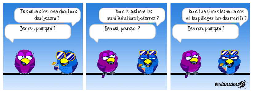 Le droitardé de service