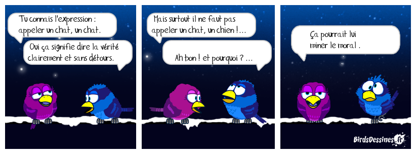 ça pourrait le mettre de mauvais poil ...