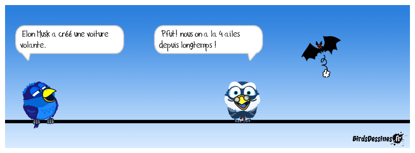 Elon a sa Tesla, on a notre 4 Ailes !