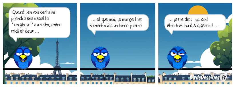 Un petit poids sur l'estomac ...