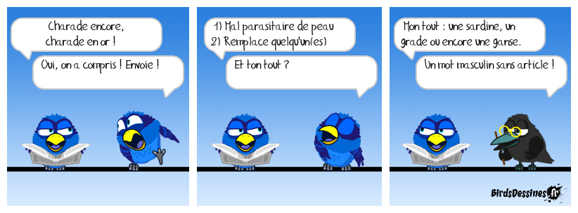 Charade du jour, Bonjour !