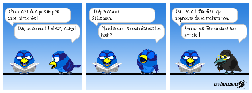 Charade du jour, bonjour !