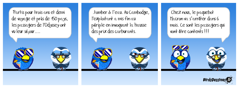 La croisière ne s’amuse plus !