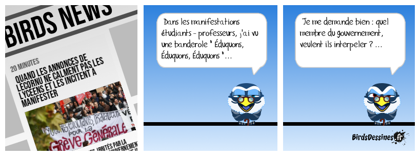 Enseignants en saignant ...
